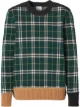 Изображение 1 из Burberry жаккардовый свитер в клетку