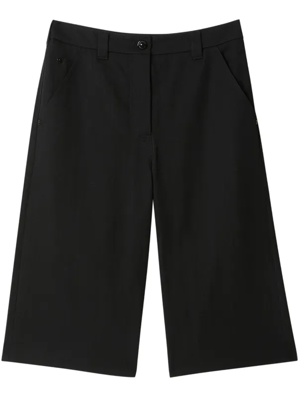 burberry wool shorts