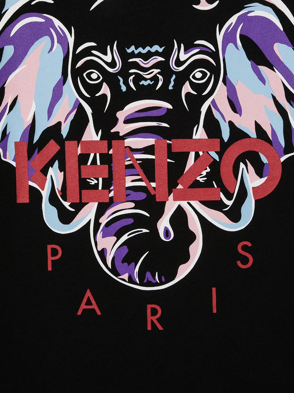 фото Kenzo kids футболка с длинными рукавами и принтом