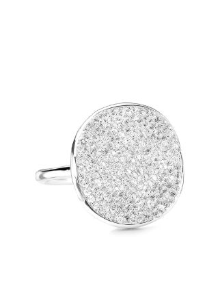 IPPOLITA Sterling Silver Stardust Medium Diamond Flower Ring - Farfetch