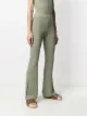 Sandro Paris flared knit trousers