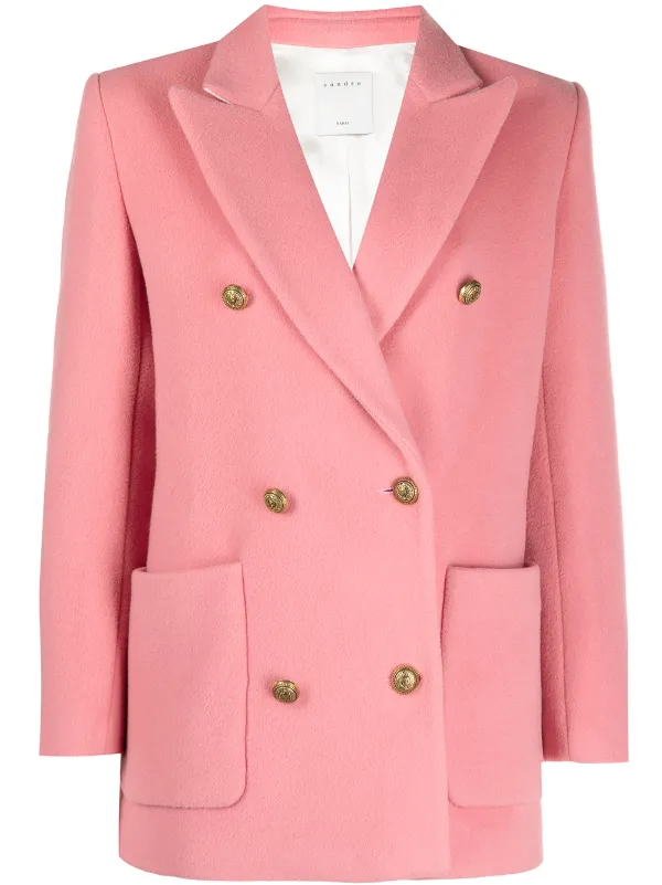 sandro pink jacket