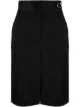 Image 1 of Sandro Paris high-waist marbled jacquard shorts