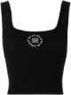 Image 1 of Sandro Paris Calvi logo-printed tank top
