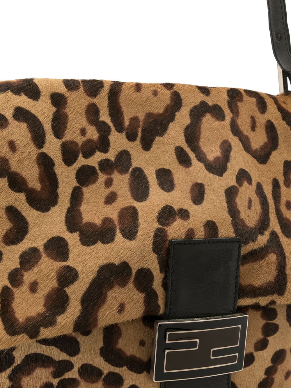 фото Fendi pre-owned сумка mamma с леопардовым узором