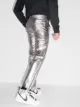 Comme Des Garçons Homme Plus metallic-effect straight-leg trousers