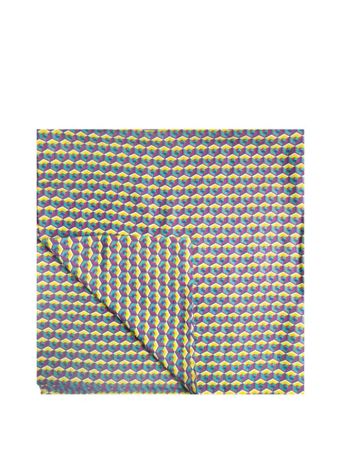 La DoubleJ geometric-pattern small tablecloth 