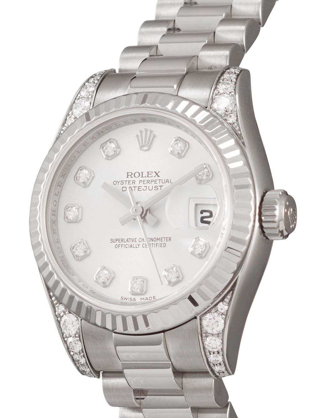 фото Rolex наручные часы lady-datejust pre-owned 26 мм 2006-го года