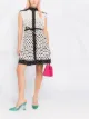 Image 2 of Zimmermann Silk High Neck polka-dot dress