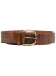 Image 1 of Brunello Cucinelli snakeskin-effect buckle belt
