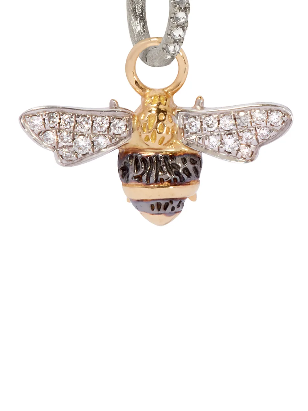 Annoushka 18kt gouden oorbellen - Zwart