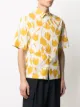 Sandro Paris tulip-print short-sleeved shirt