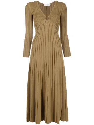 SANDRO Bruna cut-detail Jumper Dress 
