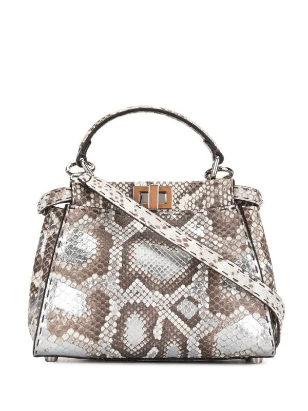 silver fendi bag