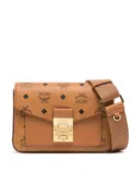 MCM Visetos-print messenger bag - Brown