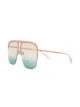 Image 2 of Givenchy Eyewear gradient oversized-frame sunglasses