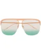 Image 1 of Givenchy Eyewear gradient oversized-frame sunglasses