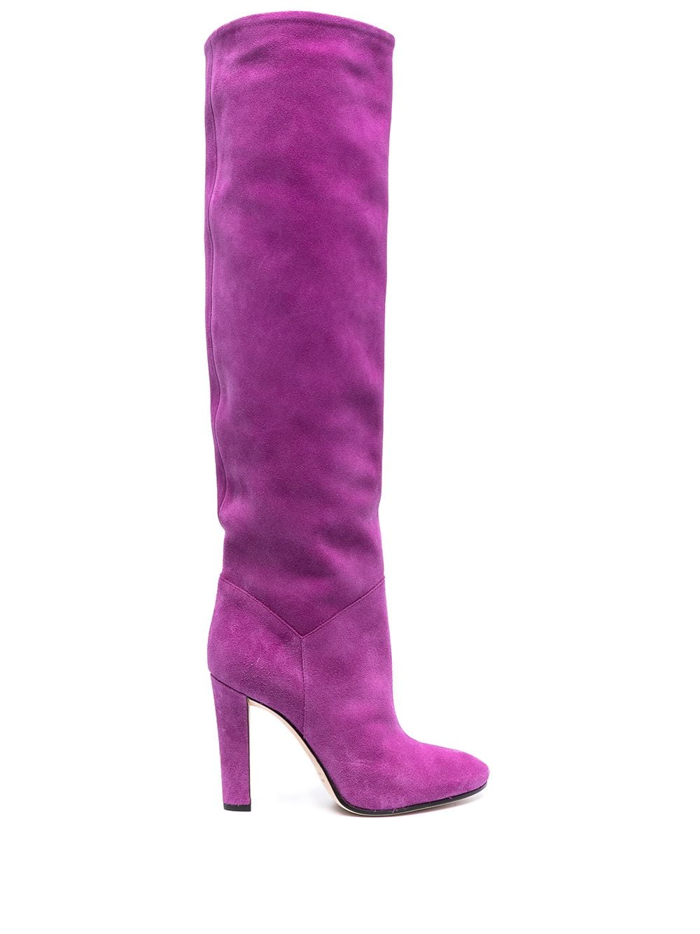 Alberta Ferretti Knee-length Boots In Purple
