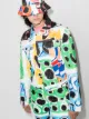 Image 2 of Charles Jeffrey Loverboy graphic-print denim jacket