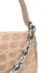 BY FAR crocodile-effect shoulder bag