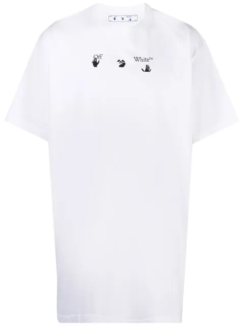 off white peace tee
