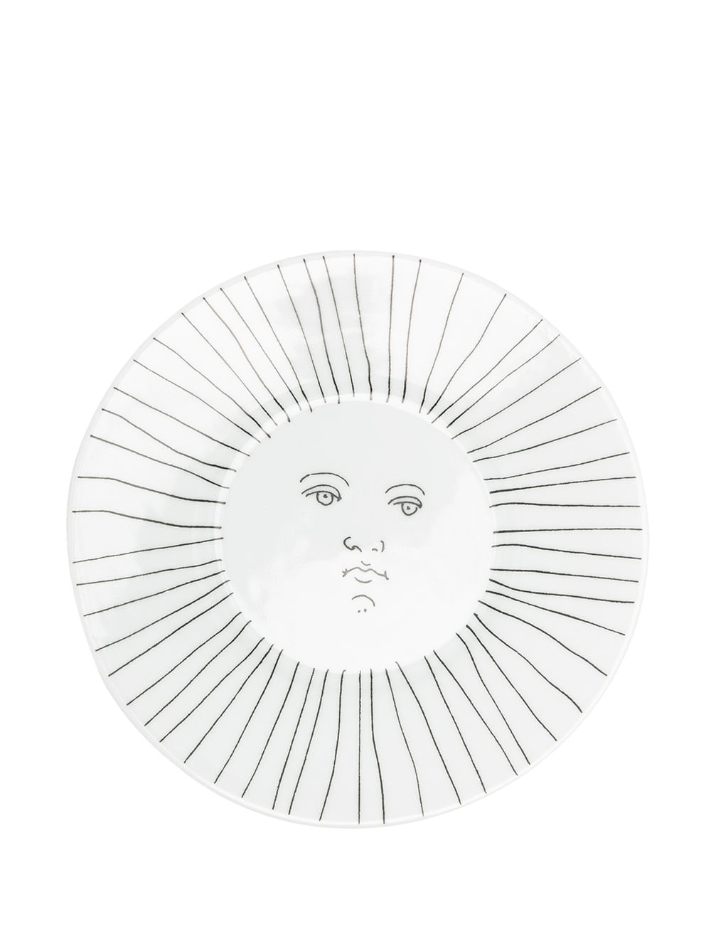 Shop Fornasetti Solitario Cup And Plate Set In White