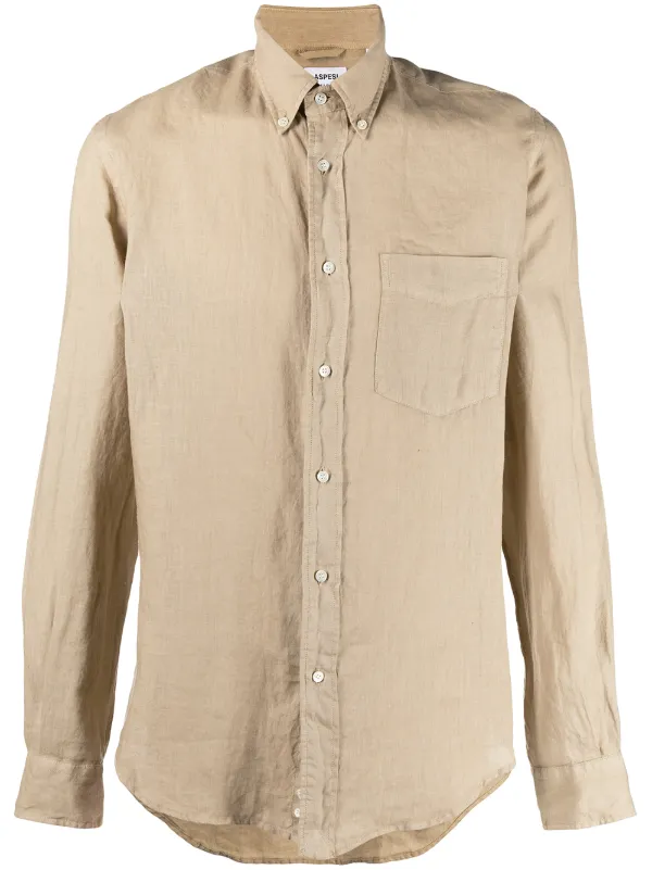 aspesi linen shirt