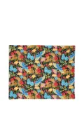 La DoubleJ floral-print linen tablemats (set of 2) - Black