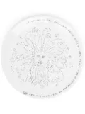 Fornasetti Solitario decorative plate - White