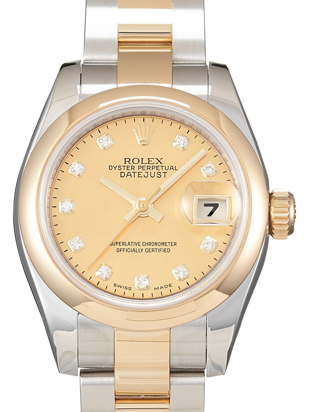 фото Rolex наручные часы lady-datejust pre-owned 26 мм 2020-го года