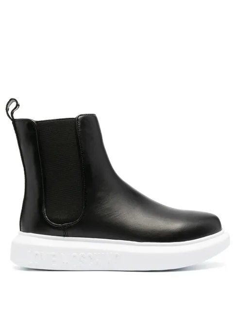 love moschino chelsea boots