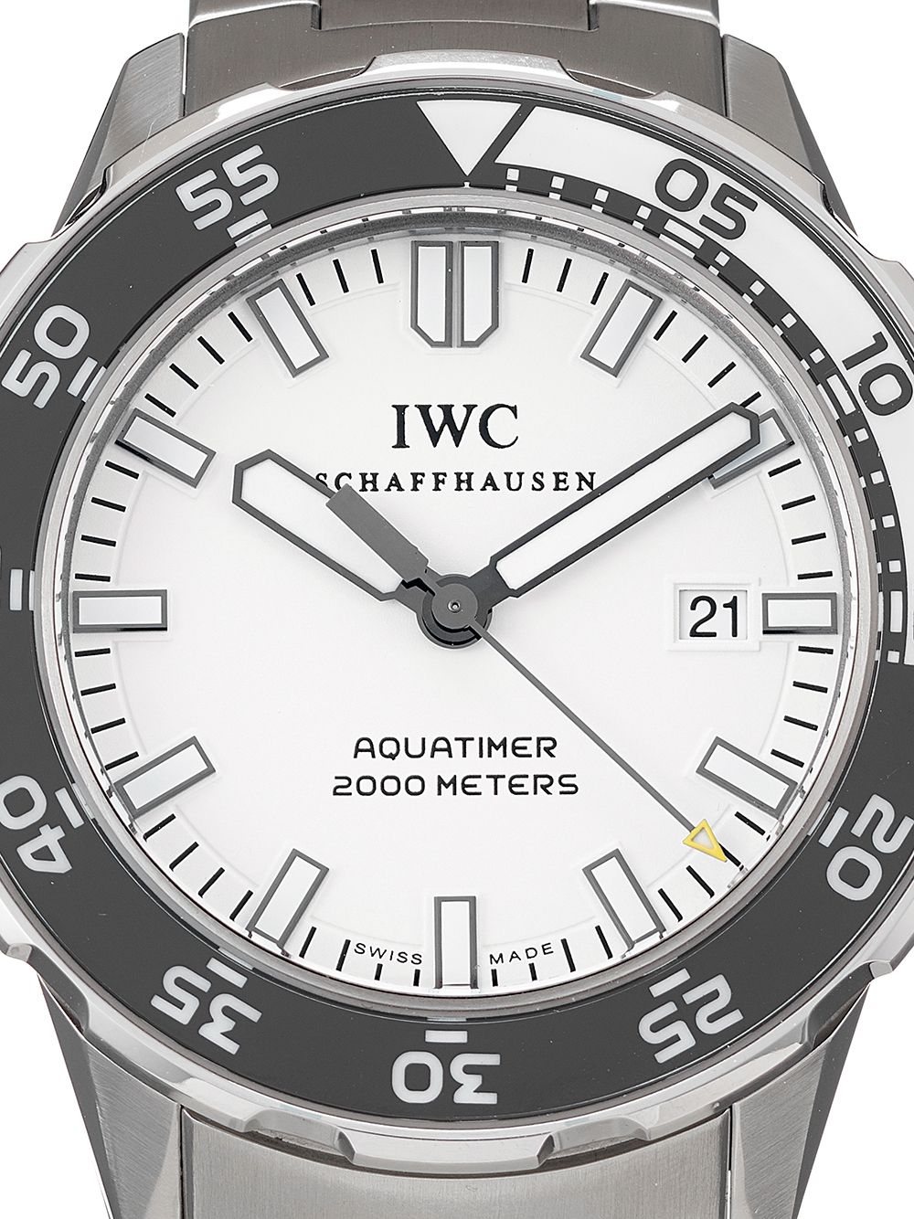 фото Iwc schaffhausen 2011 pre-owned aquatimer 44mm