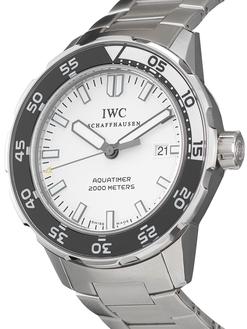 фото Iwc schaffhausen 2011 pre-owned aquatimer 44mm