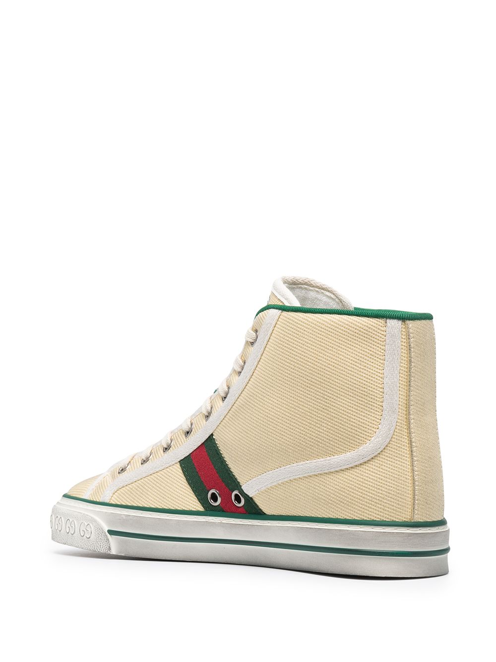 фото Gucci высокие кеды gucci tennis 1977