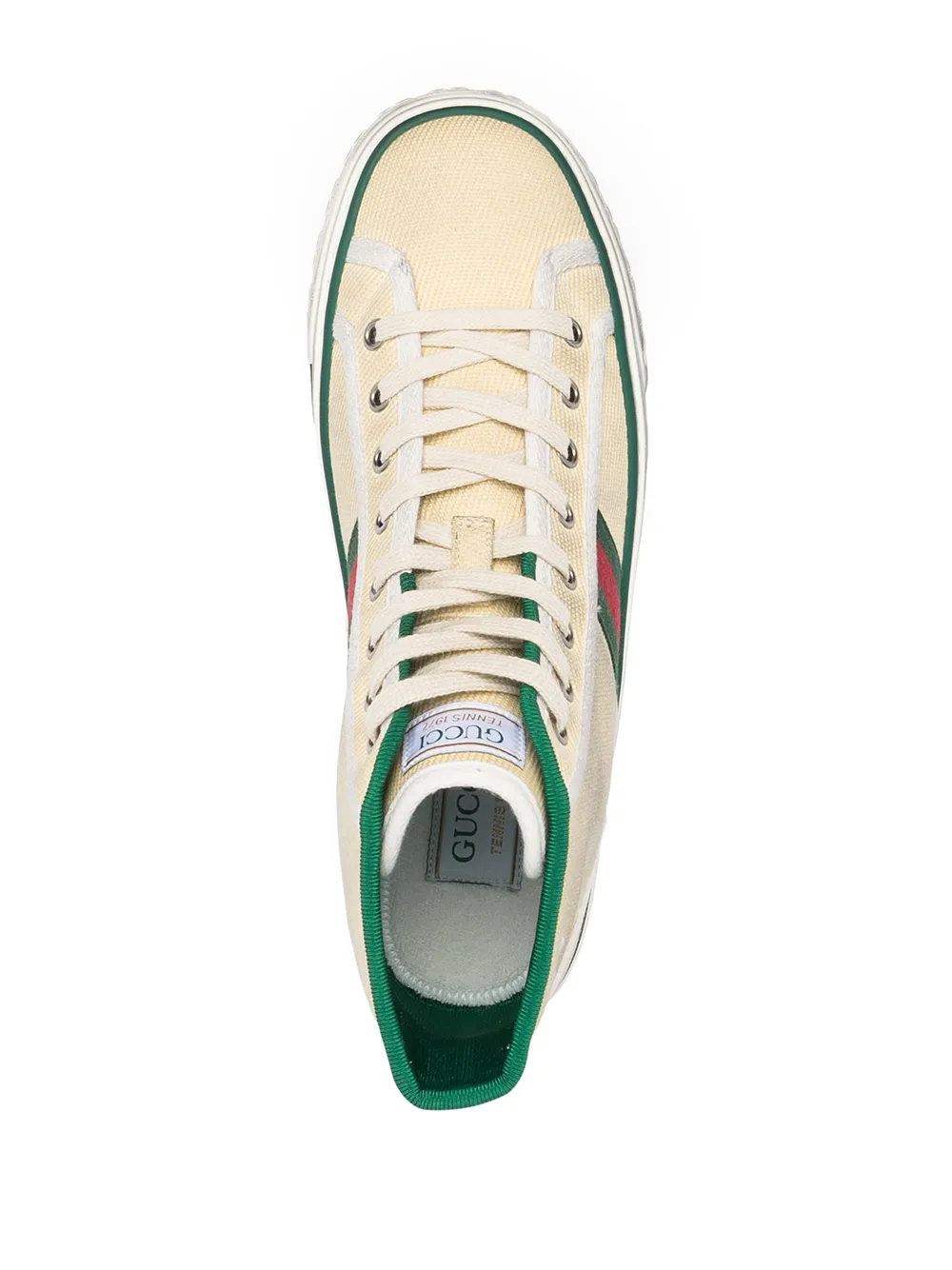 фото Gucci высокие кеды gucci tennis 1977