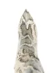 Paris Texas snakeskin print pointed boots