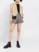 Image 2 of Prada logo plaque high-waisted shorts
