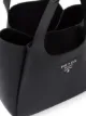 Prada logo-plaque tote bag