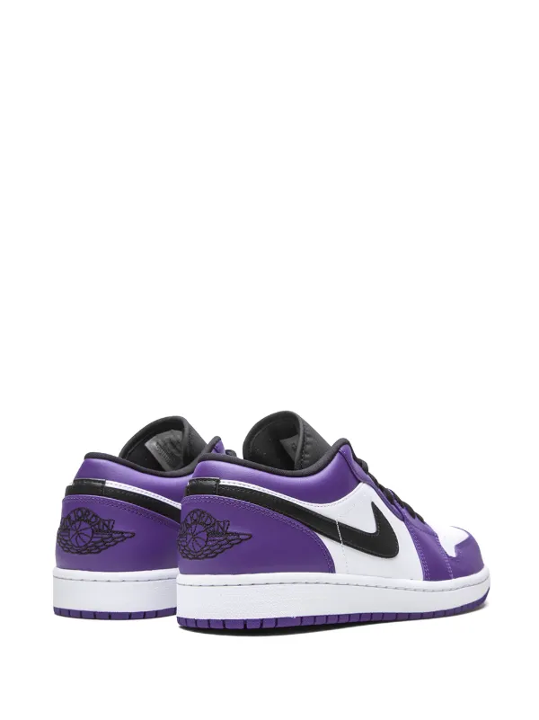 Jordan 1 on sale low court purple