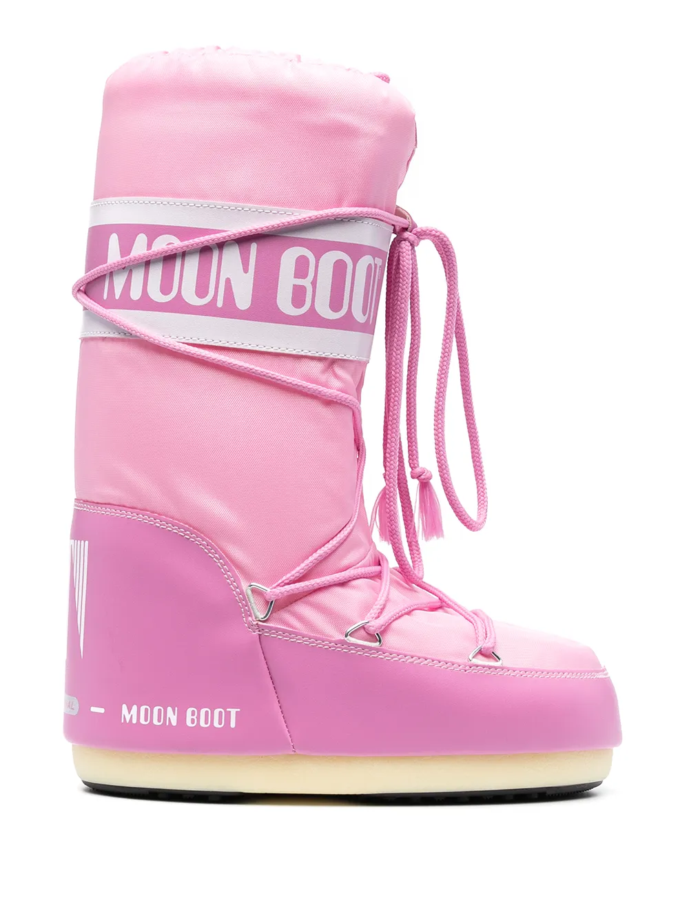 Shop Moon Boot Icon Snow Boots In Pink