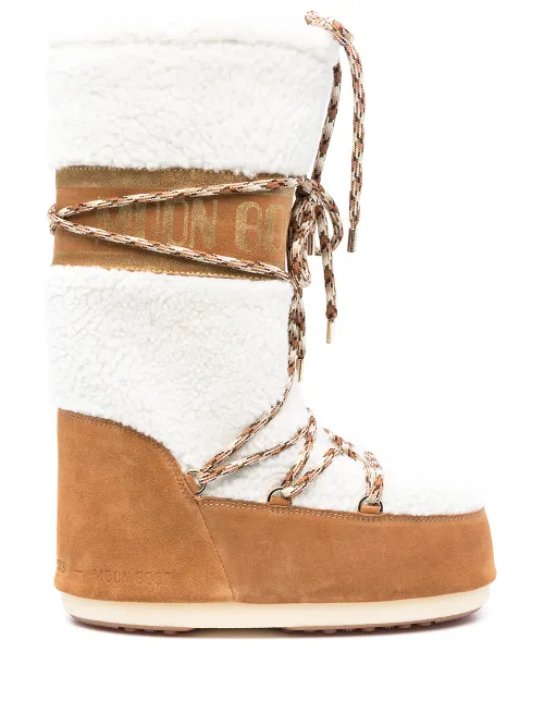 Après-ski en peau lainée - Moon Boot - Modalova