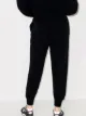 extreme cashmere elasticated waistband track pants