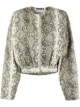 Image 1 of ROTATE snakeskin print jacket