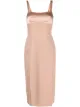 Image 1 of RAQUETTE contrast-panel midi dress