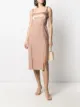 Image 2 of RAQUETTE contrast-panel midi dress