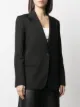 RAQUETTE cut-out single-breasted blazer
