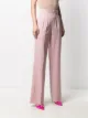 RAQUETTE pressed-creased palazzo trousers