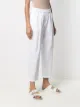 Aspesi cropped tapered cotton trousers