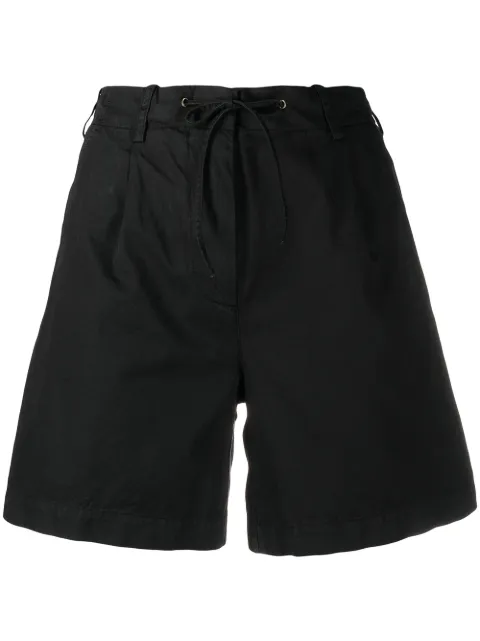 ASPESI drawstring waist cotton shorts