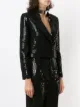 Nk sequin cropped blazer